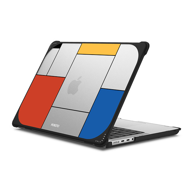 Poketo x CASETiFY MacBook Pro 14-inch (M1 - M4) Geometric,Abstract Black バウンス ケース Mondrianesque by Poketo Mother's Day Poketo x CASETiFY MacBook Pro 14-inch (M1 - M4) Geometric,Abstract Black バウンス ケース Mondrianesque by Poketo Mother's Day
