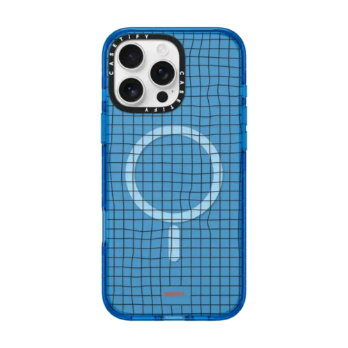 iPhone 16 Pro Max - Wavy Grid by Poketo