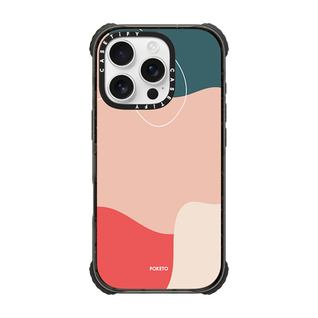 Poketo x CASETiFY iPhone 16 Pro Case Black ウルトラ インパクトケース MagSafe 対応 CORAL REEF BY POKETO Poketo x CASETiFY iPhone 16 Pro Case Black ウルトラ インパクトケース MagSafe 対応 CORAL REEF BY POKETO