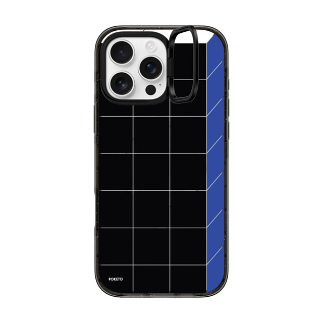 Poketo x CASETiFY iPhone 16 Pro Max Case Geometric,Abstract Black インパクトリングスタンドケース MagSafe対応 CubIx by Poketo Father's Day Poketo x CASETiFY iPhone 16 Pro Max Case Geometric,Abstract Black インパクトリングスタンドケース MagSafe対応 CubIx by Poketo Father's Day
