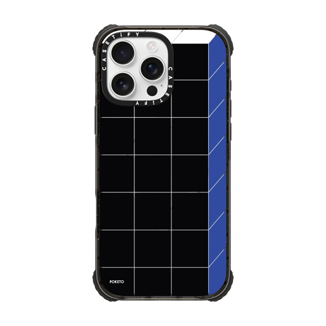 Poketo x CASETiFY iPhone 16 Pro Max Case Geometric,Abstract Black ウルトラ インパクトケース MagSafe 対応 CubIx by Poketo Mother's Day Poketo x CASETiFY iPhone 16 Pro Max Case Geometric,Abstract Black ウルトラ インパクトケース MagSafe 対応 CubIx by Poketo Mother's Day