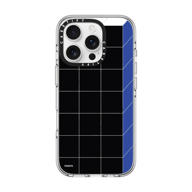 Poketo x CASETiFY iPhone 16 Pro ケース Geometric,Abstract クリア クリア ケース MagSafe対応 CubIx by Poketo Father's Day Poketo x CASETiFY iPhone 16 Pro ケース Geometric,Abstract クリア クリア ケース MagSafe対応 CubIx by Poketo Father's Day