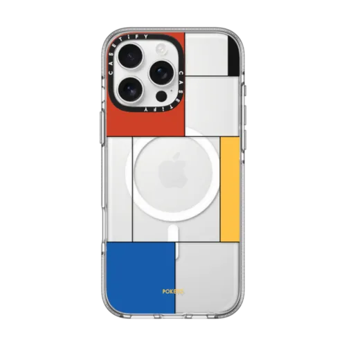 iPhone 16 Pro Max - Mondrianesque by Poketo