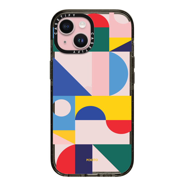 Poketo x CASETiFY iPhone 15 Case Geometric,Abstract Black インパクトケース PING PONG BY POKETO Mother's Day Poketo x CASETiFY iPhone 15 Case Geometric,Abstract Black インパクトケース PING PONG BY POKETO Mother's Day