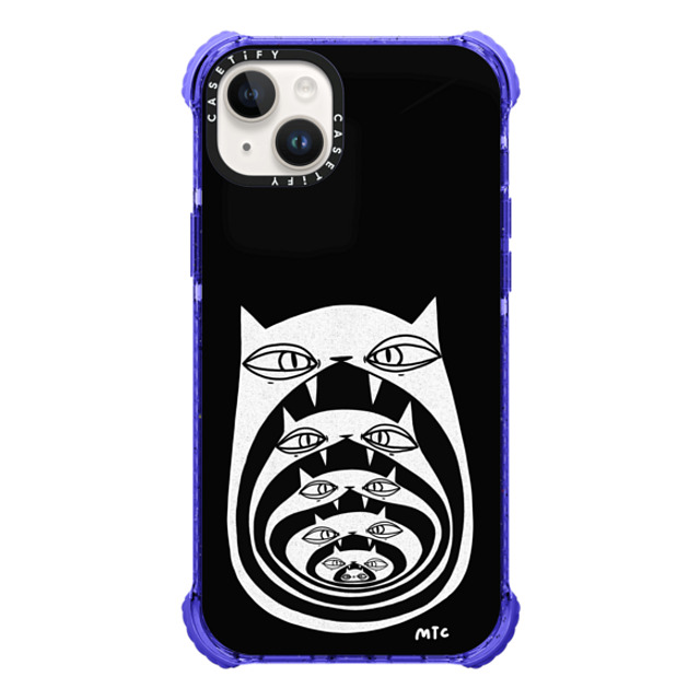 MTC Pottery x CASETiFY iPhone 14 Plus ケース Weird,Weirdo Weirdo Peri Purple ウルトラ インパクトケース MagSafe 対応 Recursion Cats Father's Day MTC Pottery x CASETiFY iPhone 14 Plus ケース Weird,Weirdo Weirdo Peri Purple ウルトラ インパクトケース MagSafe 対応 Recursion Cats Father's Day