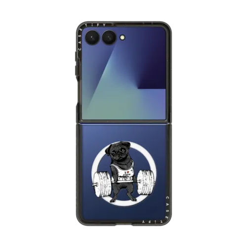 Galaxy Z Flip7 - Black Pug Lift