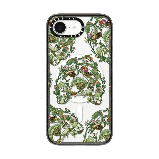 Huebucket x CASETiFY iPhone 16e ケース ブラック インパクトケース MagSafe対応 Botanical Beagle Father's Day Huebucket x CASETiFY iPhone 16e ケース ブラック インパクトケース MagSafe対応 Botanical Beagle Father's Day