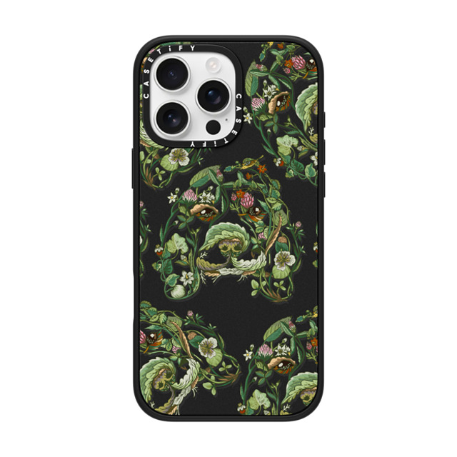 Huebucket x CASETiFY iPhone 16 Pro Max ケース マットブラック インパクトケース MagSafe対応 Botanical Beagle Father's Day Huebucket x CASETiFY iPhone 16 Pro Max ケース マットブラック インパクトケース MagSafe対応 Botanical Beagle Father's Day