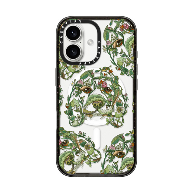 Huebucket x CASETiFY iPhone 16 ケース ブラック インパクトケース MagSafe対応 Botanical Beagle Father's Day Huebucket x CASETiFY iPhone 16 ケース ブラック インパクトケース MagSafe対応 Botanical Beagle Father's Day