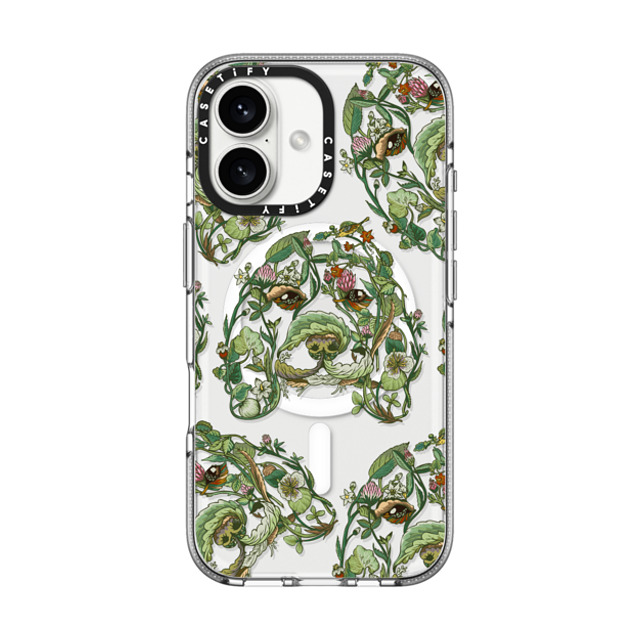 Huebucket x CASETiFY iPhone 16 Case クリア クリア ケース MagSafe対応 Botanical Beagle Father's Day Huebucket x CASETiFY iPhone 16 Case クリア クリア ケース MagSafe対応 Botanical Beagle Father's Day