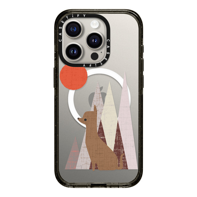 Huebucket x CASETiFY iPhone 15 Pro ケース ブラック インパクトケース MagSafe対応 Waiting for you Chihuahua Back to School Huebucket x CASETiFY iPhone 15 Pro ケース ブラック インパクトケース MagSafe対応 Waiting for you Chihuahua Back to School