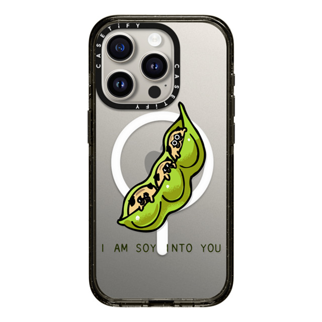 Huebucket x CASETiFY iPhone 15 Pro Case Black インパクトケース MagSafe対応 I am soy into you Father's Day Huebucket x CASETiFY iPhone 15 Pro Case Black インパクトケース MagSafe対応 I am soy into you Father's Day