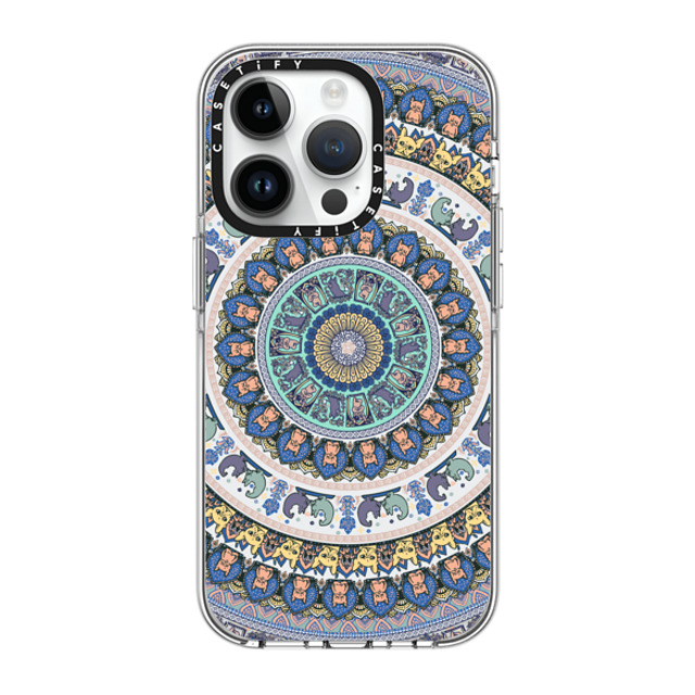 Huebucket x CASETiFY iPhone 14 Pro Case Clear Clear Case MagSafe Compatible Frenchie Yoga Medallion Huebucket x CASETiFY iPhone 14 Pro Case Clear Clear Case MagSafe Compatible Frenchie Yoga Medallion