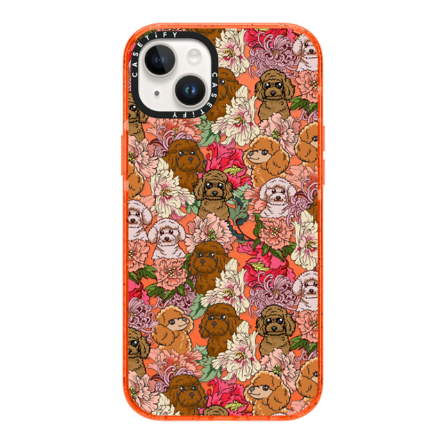 Huebucket x CASETiFY iPhone 14 Plus Case Dog オレンジ インパクトケース MagSafe対応 Because Poodle Mother's Day Huebucket x CASETiFY iPhone 14 Plus Case Dog オレンジ インパクトケース MagSafe対応 Because Poodle Mother's Day