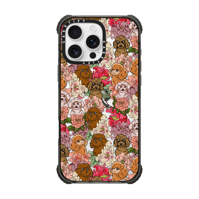 Huebucket x CASETiFY iPhone 16 Pro Max Case Dog Black ウルトラ インパクトケース MagSafe 対応 Because Poodle Father's Day Huebucket x CASETiFY iPhone 16 Pro Max Case Dog Black ウルトラ インパクトケース MagSafe 対応 Because Poodle Father's Day