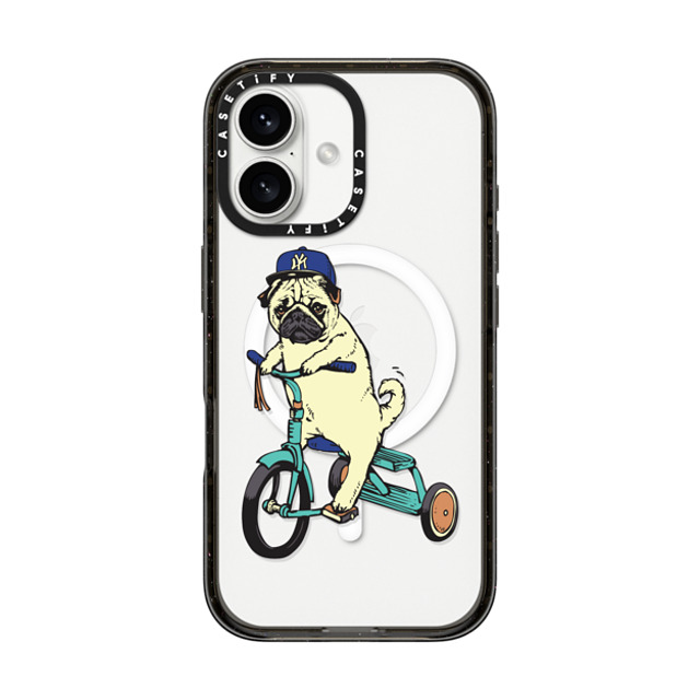 Huebucket x CASETiFY iPhone 16 ケース Dog,Cartoon ブラック インパクトケース MagSafe対応 Haters Gonna Hate Mother's Day Huebucket x CASETiFY iPhone 16 ケース Dog,Cartoon ブラック インパクトケース MagSafe対応 Haters Gonna Hate Mother's Day