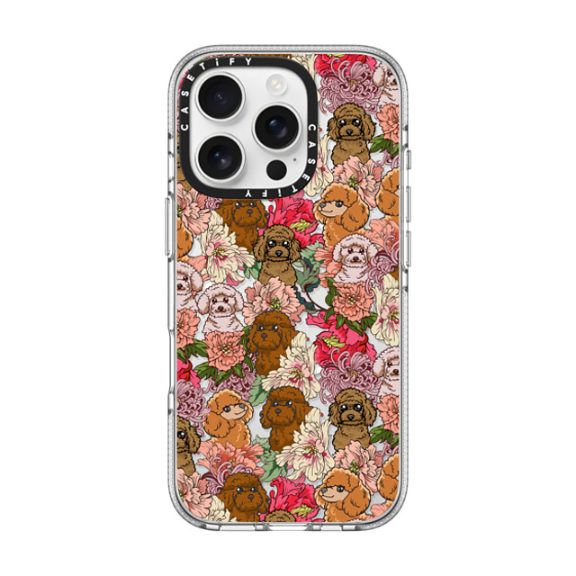 Huebucket x CASETiFY iPhone 16 Pro Case Dog Clear Clear Case MagSafe Compatible Because Poodle Mother's Day Huebucket x CASETiFY iPhone 16 Pro Case Dog Clear Clear Case MagSafe Compatible Because Poodle Mother's Day