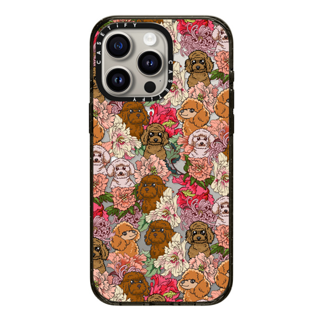Huebucket x CASETiFY iPhone 15 Pro Max Case Dog Black Impact Case MagSafe Compatible Because Poodle Back to School Huebucket x CASETiFY iPhone 15 Pro Max Case Dog Black Impact Case MagSafe Compatible Because Poodle Back to School