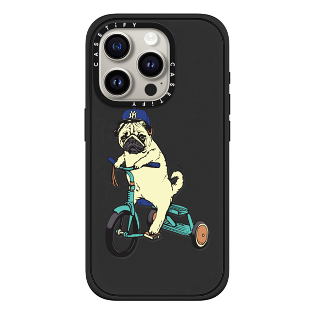 Huebucket x CASETiFY iPhone 15 Pro Case Dog,Cartoon マットブラック Impact Case MagSafe Compatible Haters Gonna Hate Mother's Day Huebucket x CASETiFY iPhone 15 Pro Case Dog,Cartoon マットブラック Impact Case MagSafe Compatible Haters Gonna Hate Mother's Day