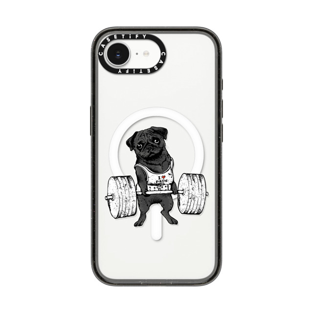 Huebucket x CASETiFY iPhone 16e Case Dog Black Impact Case MagSafe Compatible Black Pug Lift Back to School Huebucket x CASETiFY iPhone 16e Case Dog Black Impact Case MagSafe Compatible Black Pug Lift Back to School