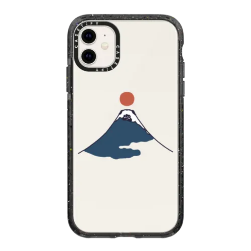 iPhone 11 - Abstract Mount Fuji Pug
