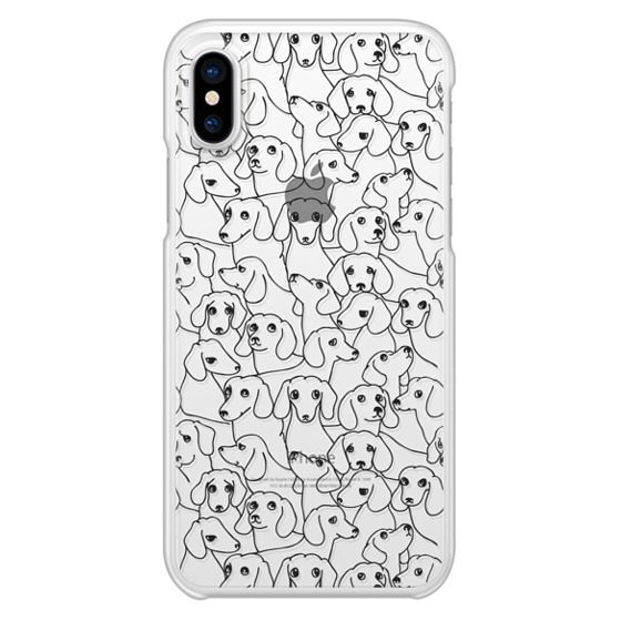 CASETIFY（iPhone15）ケース　dog casetify iPhone 15/14/13/12/Pro/Max casetify Line Dog Phone