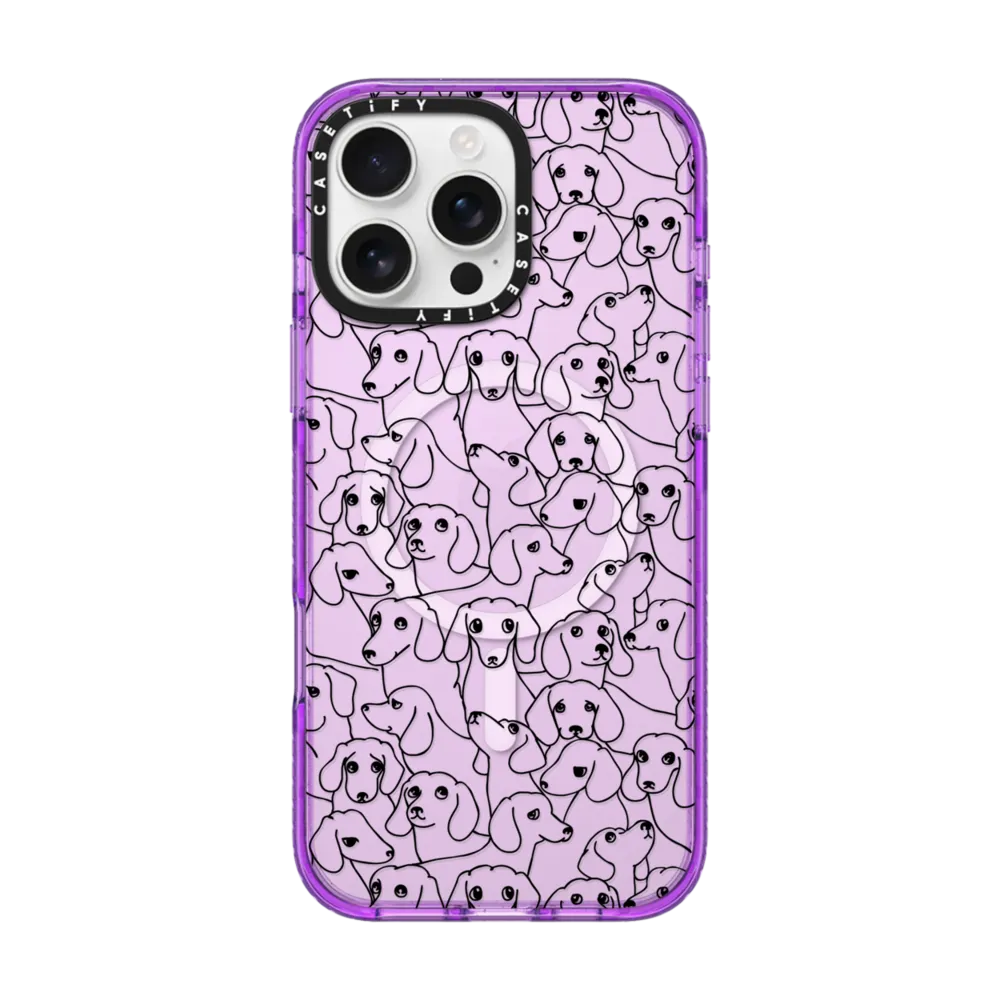 Impact iPhone 16 Pro Max Case MagSafe Compatible - Oh Dachshund