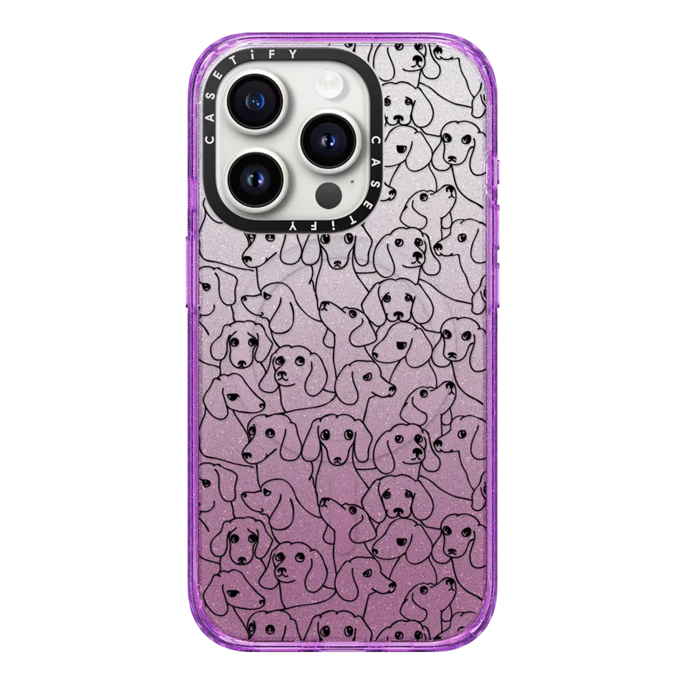 Impact iPhone 15 Pro Case MagSafe Compatible - Oh Dachshund