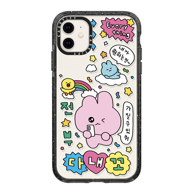 Gosimperson x CASETiFY iPhone 11 ケース ブラック インパクトケース Gosimperson's Galaxy