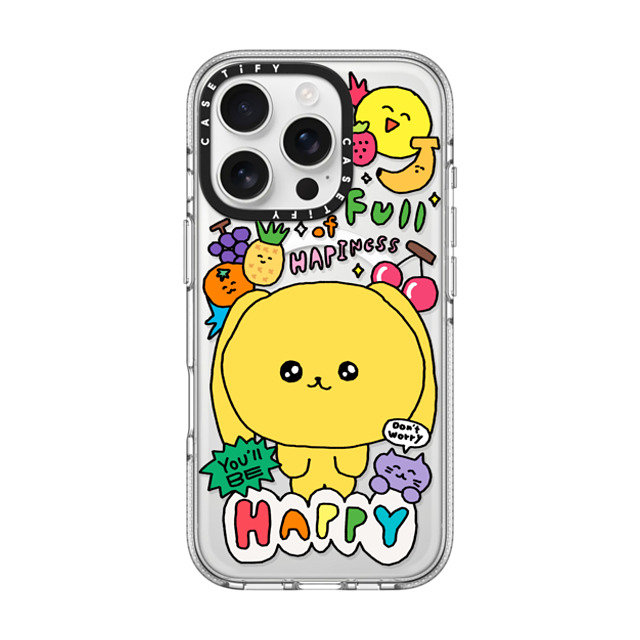 Gosimperson x CASETiFY iPhone 16 Pro Case Bunny,Cartoon Clear Clear Case MagSafe Compatible You'll be happy~ Father's Day Gosimperson x CASETiFY iPhone 16 Pro Case Bunny,Cartoon Clear Clear Case MagSafe Compatible You'll be happy~ Father's Day