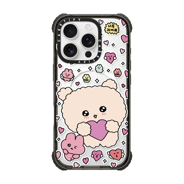 Gosimperson x CASETiFY iPhone 16 Pro Case Black ウルトラ インパクトケース MagSafe 対応 Love Bomb Gosimperson x CASETiFY iPhone 16 Pro Case Black ウルトラ インパクトケース MagSafe 対応 Love Bomb