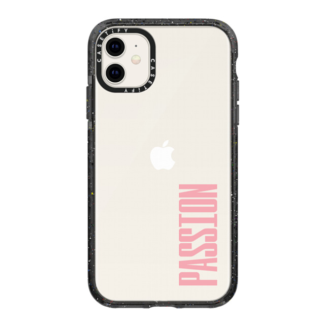 CASETiFY iPhone 11 Case Black Impact Case Custom Case - passion CASETiFY iPhone 11 Case Black Impact Case Custom Case - passion