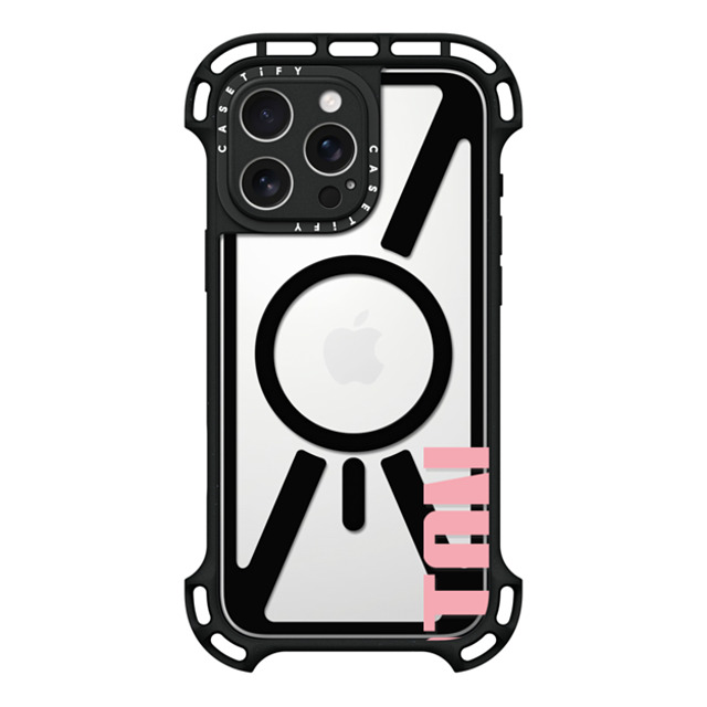 CASETiFY iPhone 16 Pro Max Case Black ウルトラ バウンスケース MagSafe対応 Custom Case - passion CASETiFY iPhone 16 Pro Max Case Black ウルトラ バウンスケース MagSafe対応 Custom Case - passion