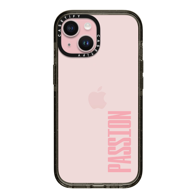 CASETiFY iPhone 15 Case Black Impact Case Custom Case - passion CASETiFY iPhone 15 Case Black Impact Case Custom Case - passion