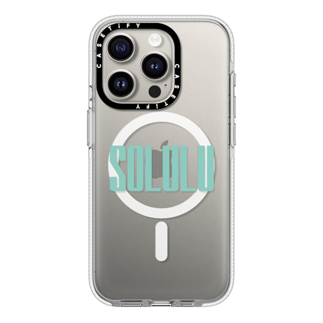 CASETiFY iPhone 15 Pro Case Clear Clear Case MagSafe Compatible Custom Case - solulu CASETiFY iPhone 15 Pro Case Clear Clear Case MagSafe Compatible Custom Case - solulu