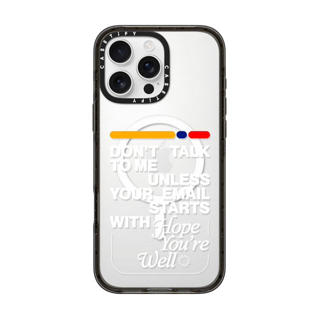Elliotisacoolguy x CASETiFY iPhone 16 Pro Max Case Sticker,Quote Black Impact Case MagSafe Compatible HOPE YOU'RE WELL Mother's Day Elliotisacoolguy x CASETiFY iPhone 16 Pro Max Case Sticker,Quote Black Impact Case MagSafe Compatible HOPE YOU'RE WELL Mother's Day