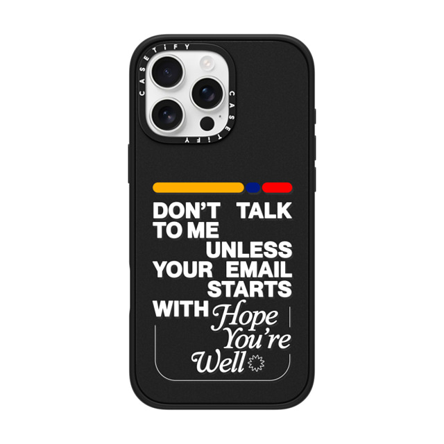 Elliotisacoolguy x CASETiFY iPhone 16 Pro Max ケース Sticker,Quote マットブラック インパクトケース MagSafe対応 HOPE YOU'RE WELL Father's Day Elliotisacoolguy x CASETiFY iPhone 16 Pro Max ケース Sticker,Quote マットブラック インパクトケース MagSafe対応 HOPE YOU'RE WELL Father's Day