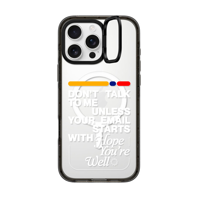 Elliotisacoolguy x CASETiFY iPhone 16 Pro Max ケース Sticker,Quote ブラック インパクトリングスタンドケース MagSafe対応 HOPE YOU'RE WELL Mother's Day Elliotisacoolguy x CASETiFY iPhone 16 Pro Max ケース Sticker,Quote ブラック インパクトリングスタンドケース MagSafe対応 HOPE YOU'RE WELL Mother's Day