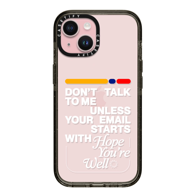 Elliotisacoolguy x CASETiFY iPhone 15 ケース Sticker,Quote ブラック インパクトケース HOPE YOU'RE WELL Mother's Day Elliotisacoolguy x CASETiFY iPhone 15 ケース Sticker,Quote ブラック インパクトケース HOPE YOU'RE WELL Mother's Day