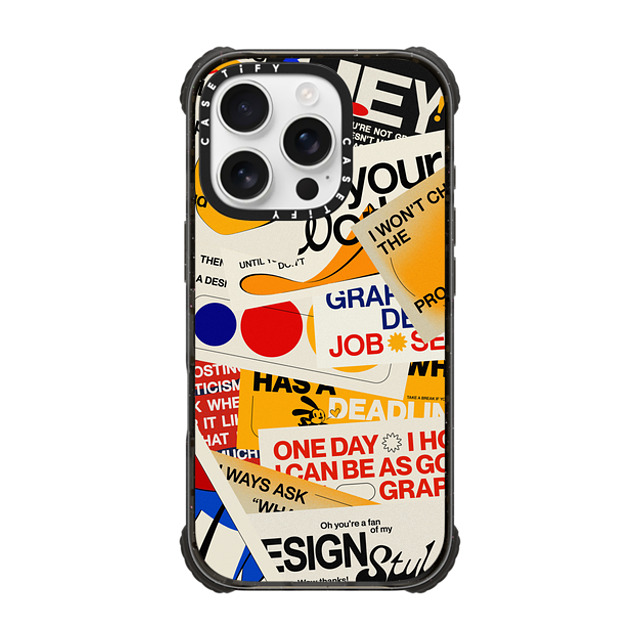 Elliotisacoolguy x CASETiFY iPhone 16 Pro ケース Sticker ブラック ウルトラ インパクトケース MagSafe 対応 COLLAGE 2 - Elliot Ulm Father's Day Elliotisacoolguy x CASETiFY iPhone 16 Pro ケース Sticker ブラック ウルトラ インパクトケース MagSafe 対応 COLLAGE 2 - Elliot Ulm Father's Day