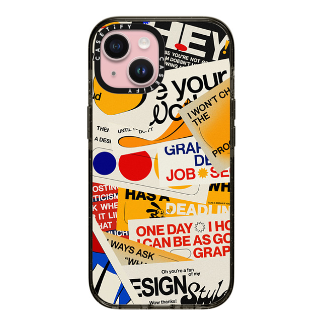 Elliotisacoolguy x CASETiFY iPhone 15 Case Sticker Black インパクトケース COLLAGE 2 - Elliot Ulm Mother's Day Elliotisacoolguy x CASETiFY iPhone 15 Case Sticker Black インパクトケース COLLAGE 2 - Elliot Ulm Mother's Day
