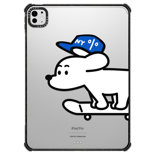 Skater JOHN x CASETiFY iPad Pro 11 (M4) ブラック iPad インパクト ケース Skater JOHN (Standard)