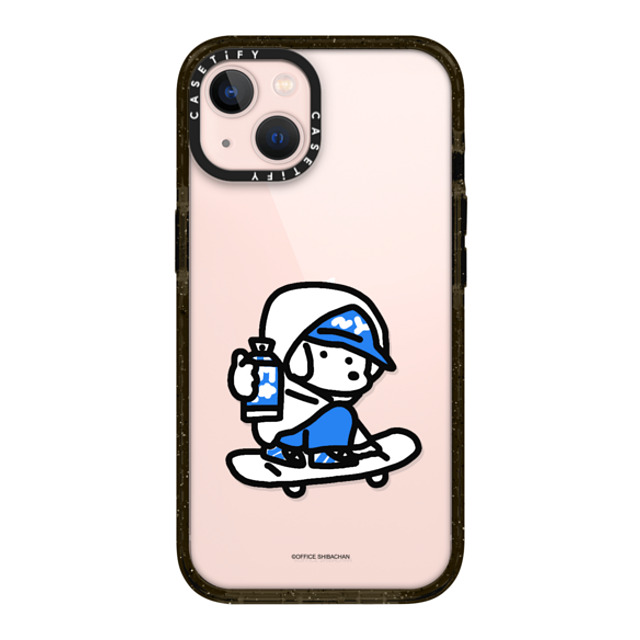 Skater JOHN x CASETiFY iPhone 13 ケース ブラック インパクトケース mini JOHN (Graffiti)