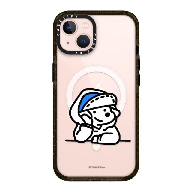 Skater JOHN x CASETiFY iPhone 13 ケース ブラック インパクトケース MagSafe対応 mini JOHN (Lover)