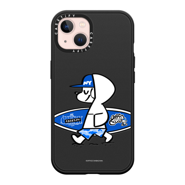 Skater JOHN x CASETiFY iPhone 13 ケース マットブラック インパクトケース MagSafe対応 CASETiFY AND JOHN (surfing)