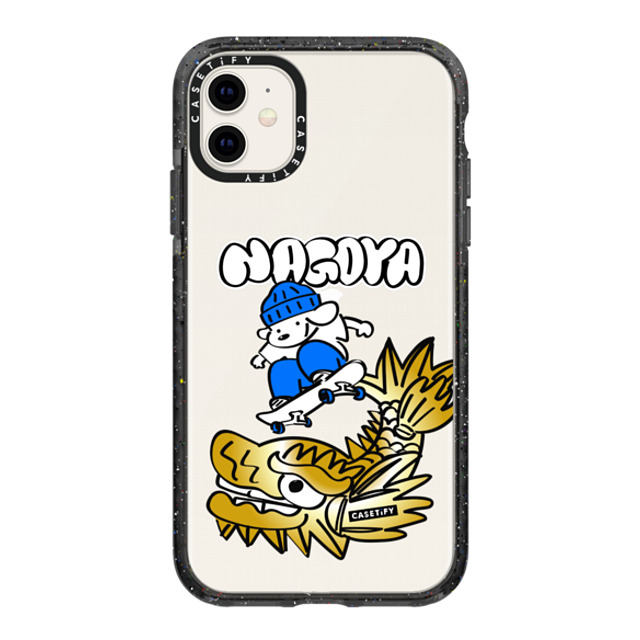 Skater JOHN x CASETiFY iPhone 11 Case Black Impact Case Skater John Nagoya Phone Case Skater JOHN x CASETiFY iPhone 11 Case Black Impact Case Skater John Nagoya Phone Case
