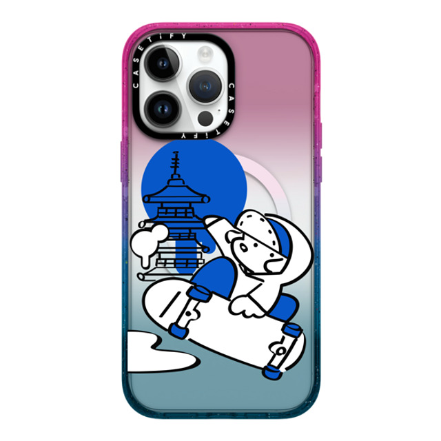 Skater JOHN x CASETiFY iPhone 14 Pro Max Case Cotton Candy Impact Case MagSafe Compatible SKATER JOHN - JAPAN Skater JOHN x CASETiFY iPhone 14 Pro Max Case Cotton Candy Impact Case MagSafe Compatible SKATER JOHN - JAPAN