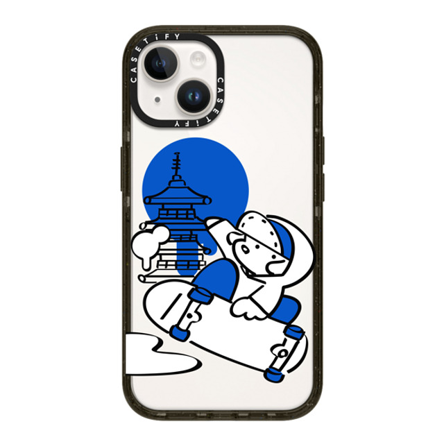 Skater JOHN x CASETiFY iPhone 14 ケース ブラック インパクトケース SKATER JOHN - JAPAN