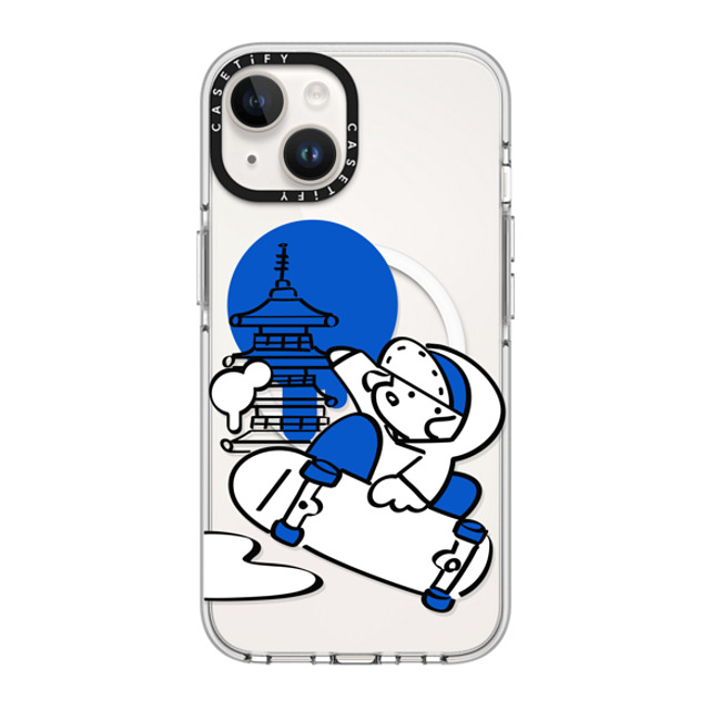 Skater JOHN x CASETiFY iPhone 14 ケース クリア クリア ケース MagSafe対応 SKATER JOHN - JAPAN