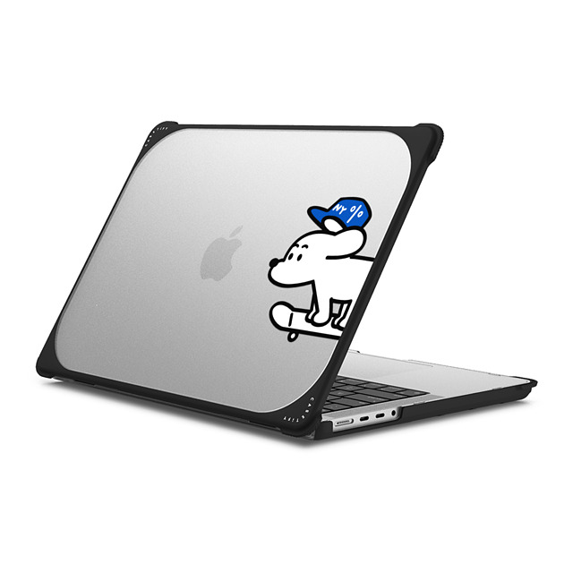 Skater JOHN x CASETiFY MacBook Pro 14-inch (2021 / 2023) ブラック バウンス ケース SKATER JOHN (STANDARD)